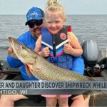 پدر و دختری که موقع ماهیگیری یک کشتی ۱۵۰ ساله پیدا کردند!